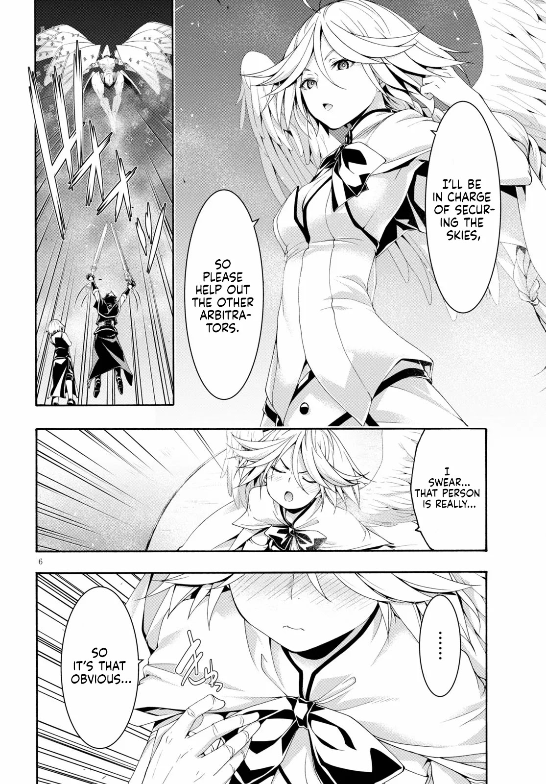 Trinity Seven: 7-Nin no Mahoutsukai chapter 121 page 8