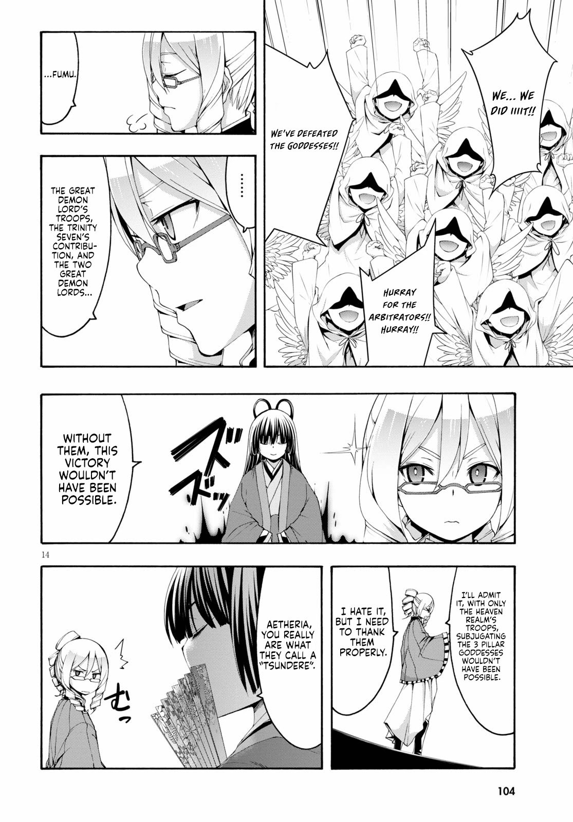 Trinity Seven: 7-Nin no Mahoutsukai chapter 122 page 16