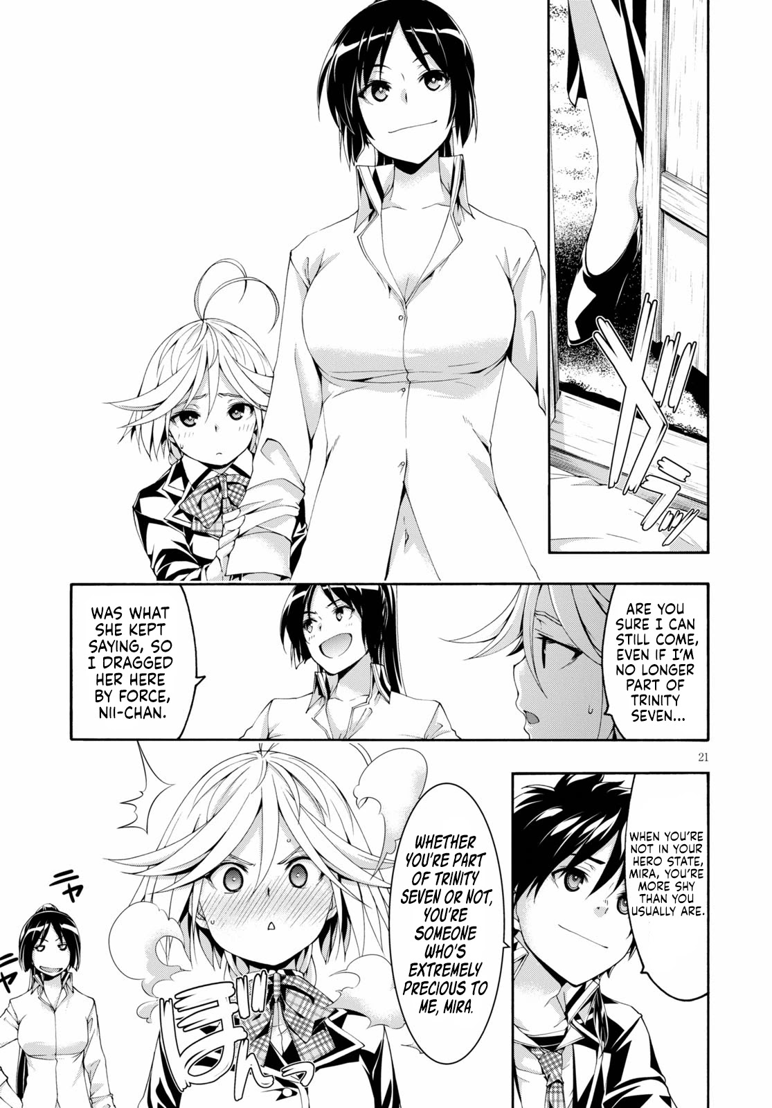 Trinity Seven: 7-Nin no Mahoutsukai chapter 122 page 23