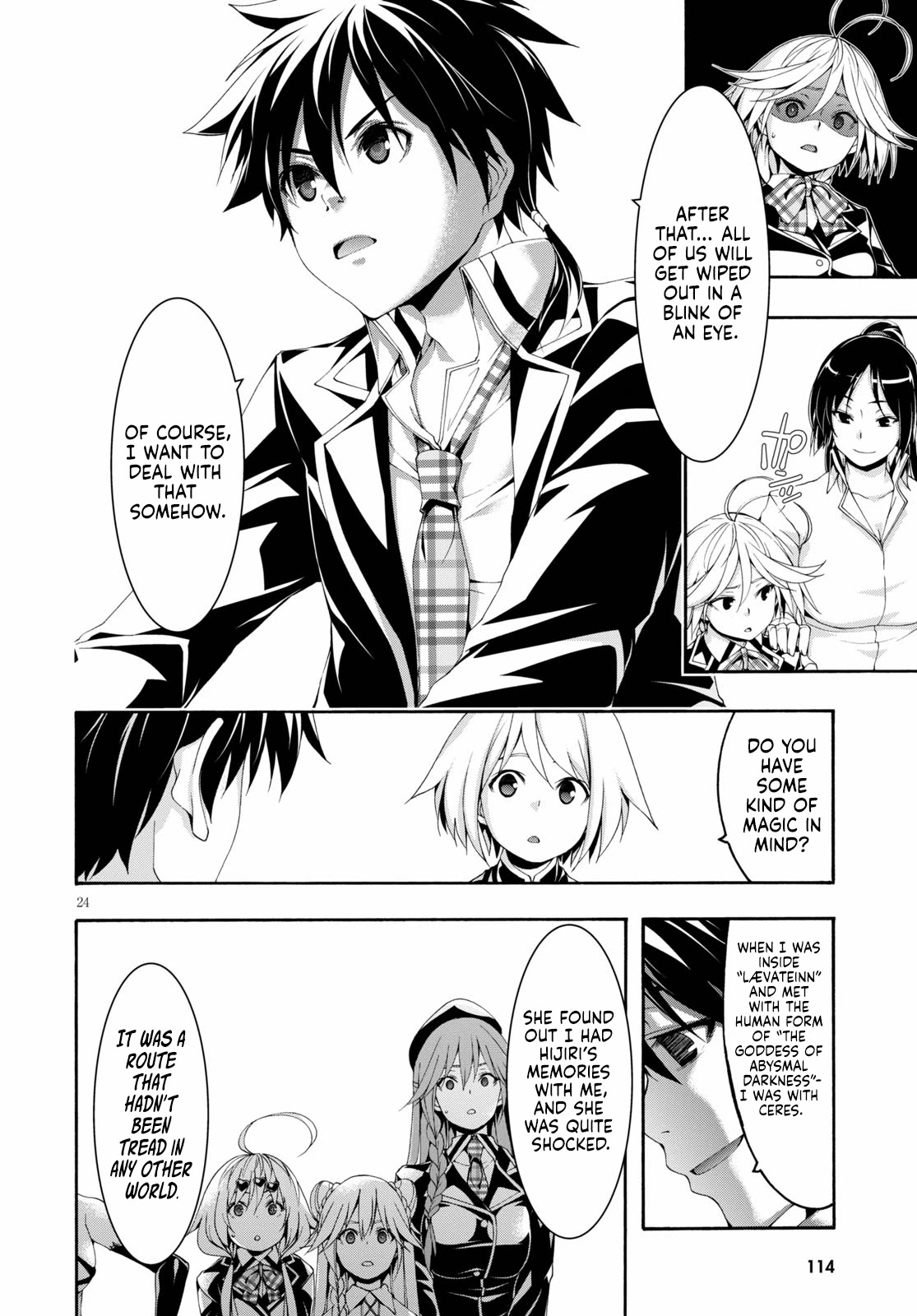 Trinity Seven: 7-Nin no Mahoutsukai chapter 122 page 26