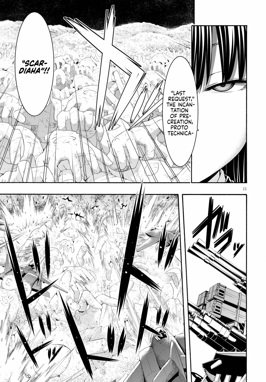 Trinity Seven: 7-Nin no Mahoutsukai chapter 123 page 17