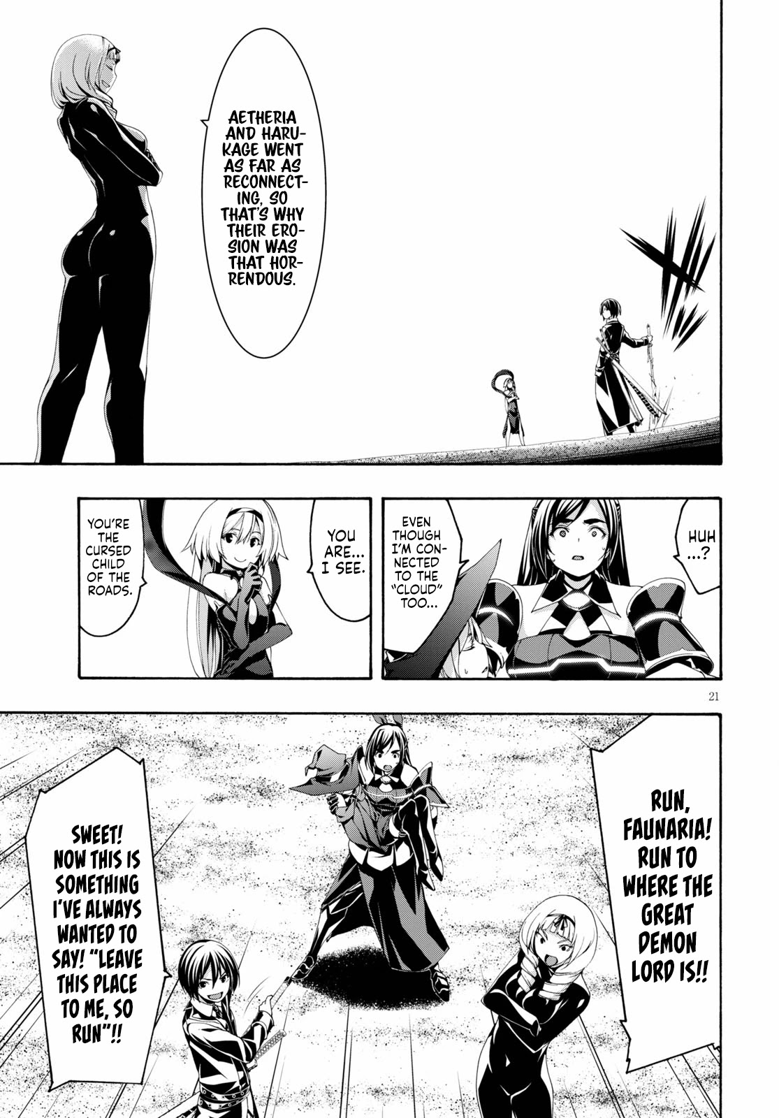 Trinity Seven: 7-Nin no Mahoutsukai chapter 123 page 23