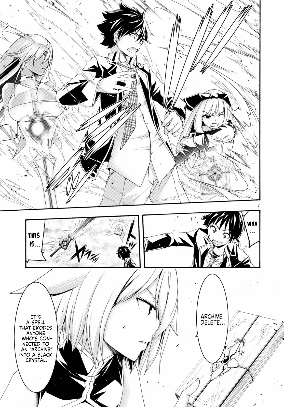 Trinity Seven: 7-Nin no Mahoutsukai chapter 123 page 9