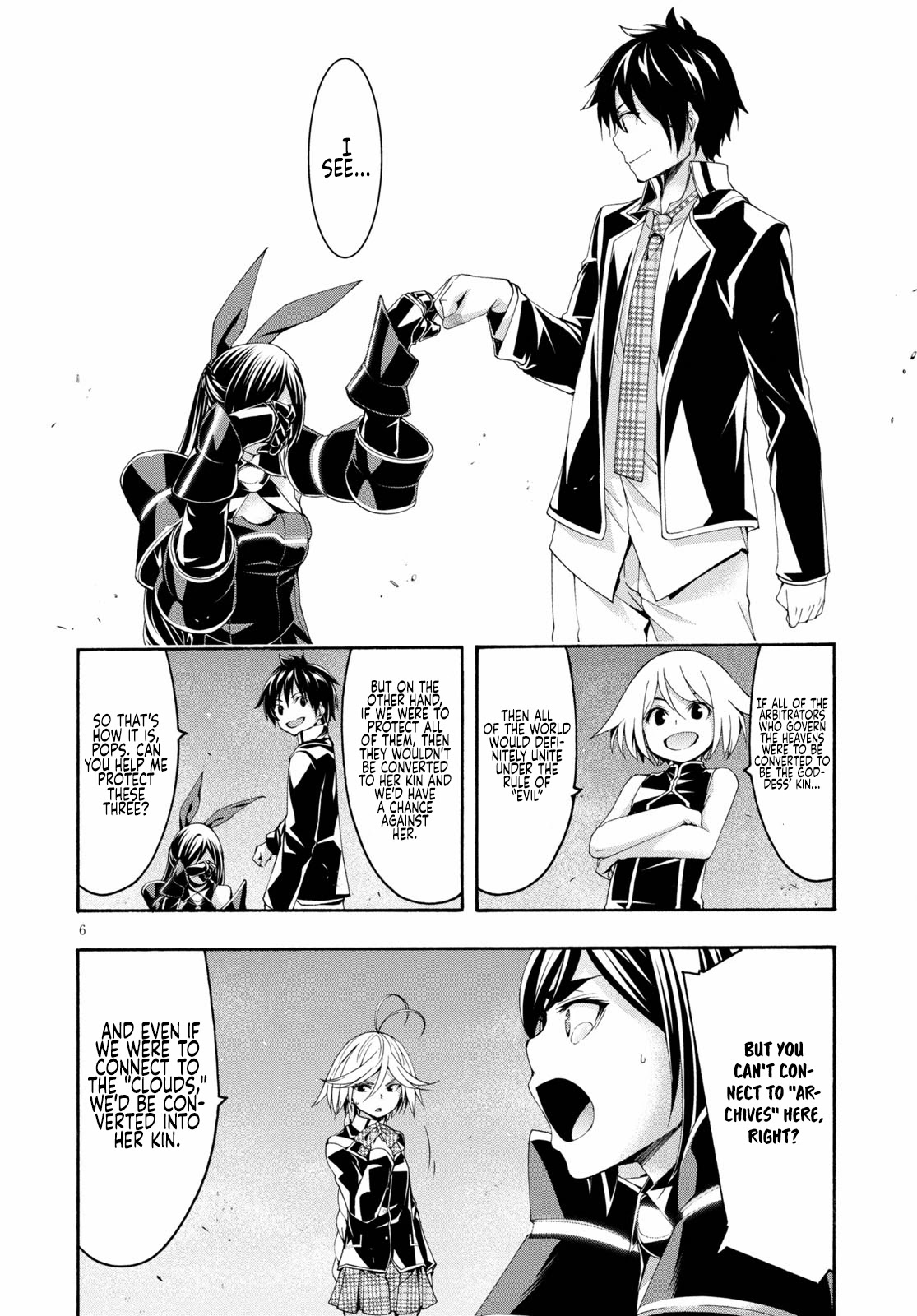 Trinity Seven: 7-Nin no Mahoutsukai chapter 124 page 8