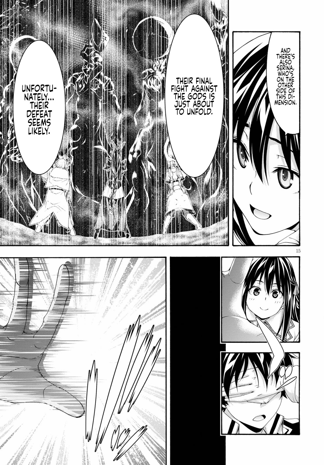 Trinity Seven: 7-Nin no Mahoutsukai chapter 125 page 17