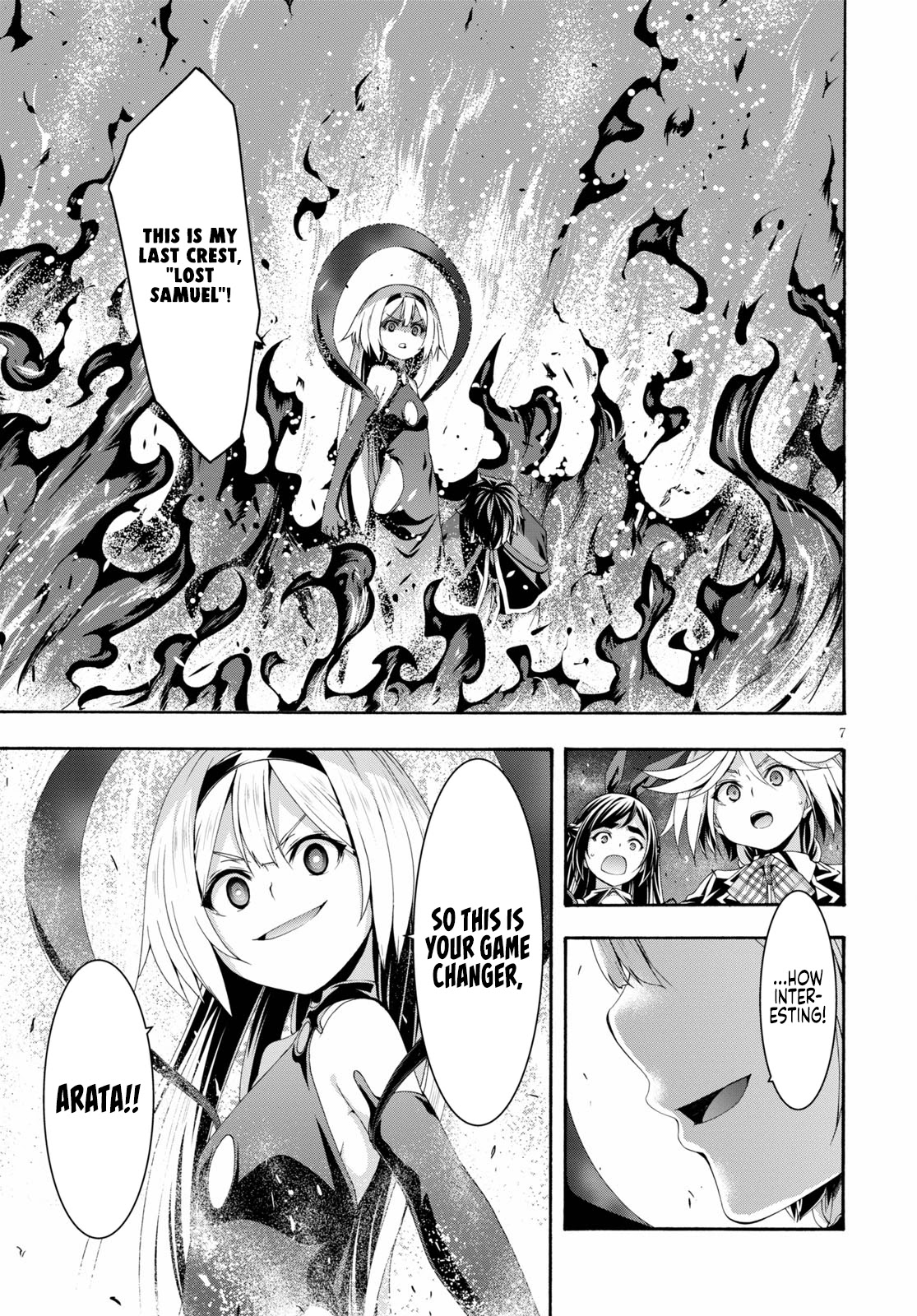 Trinity Seven: 7-Nin no Mahoutsukai chapter 125 page 9