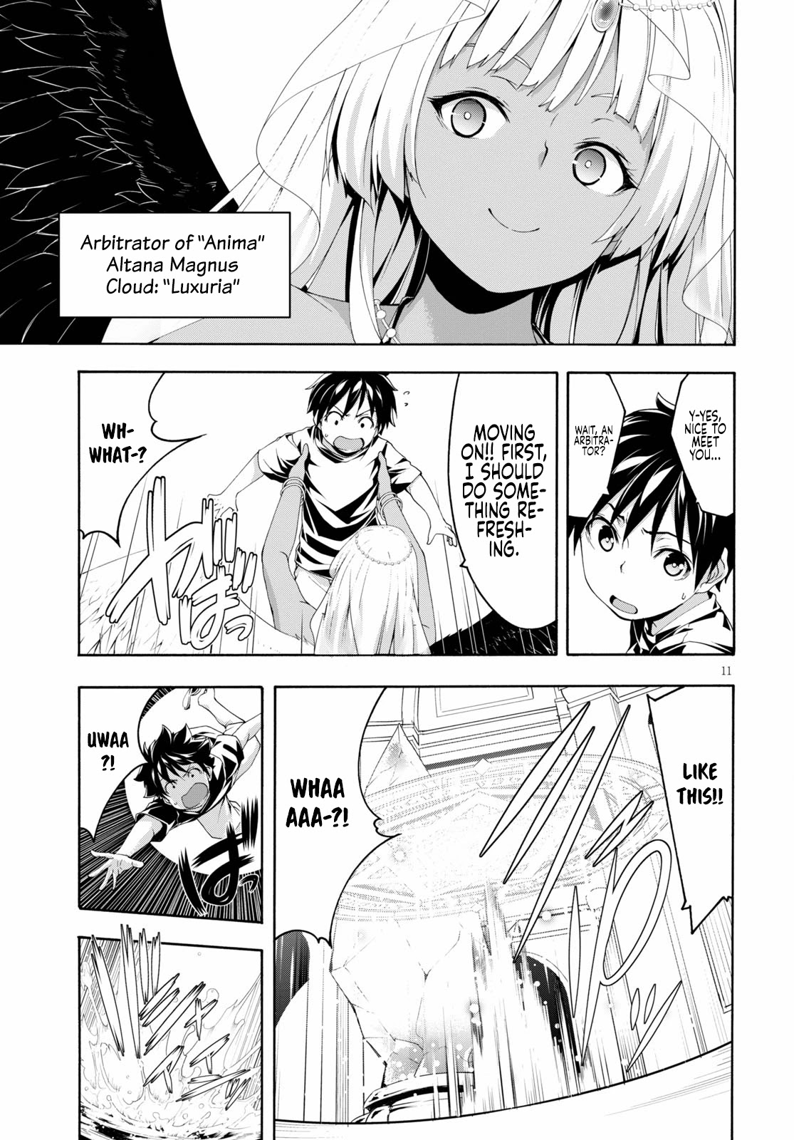 Trinity Seven: 7-Nin no Mahoutsukai chapter 126 page 13