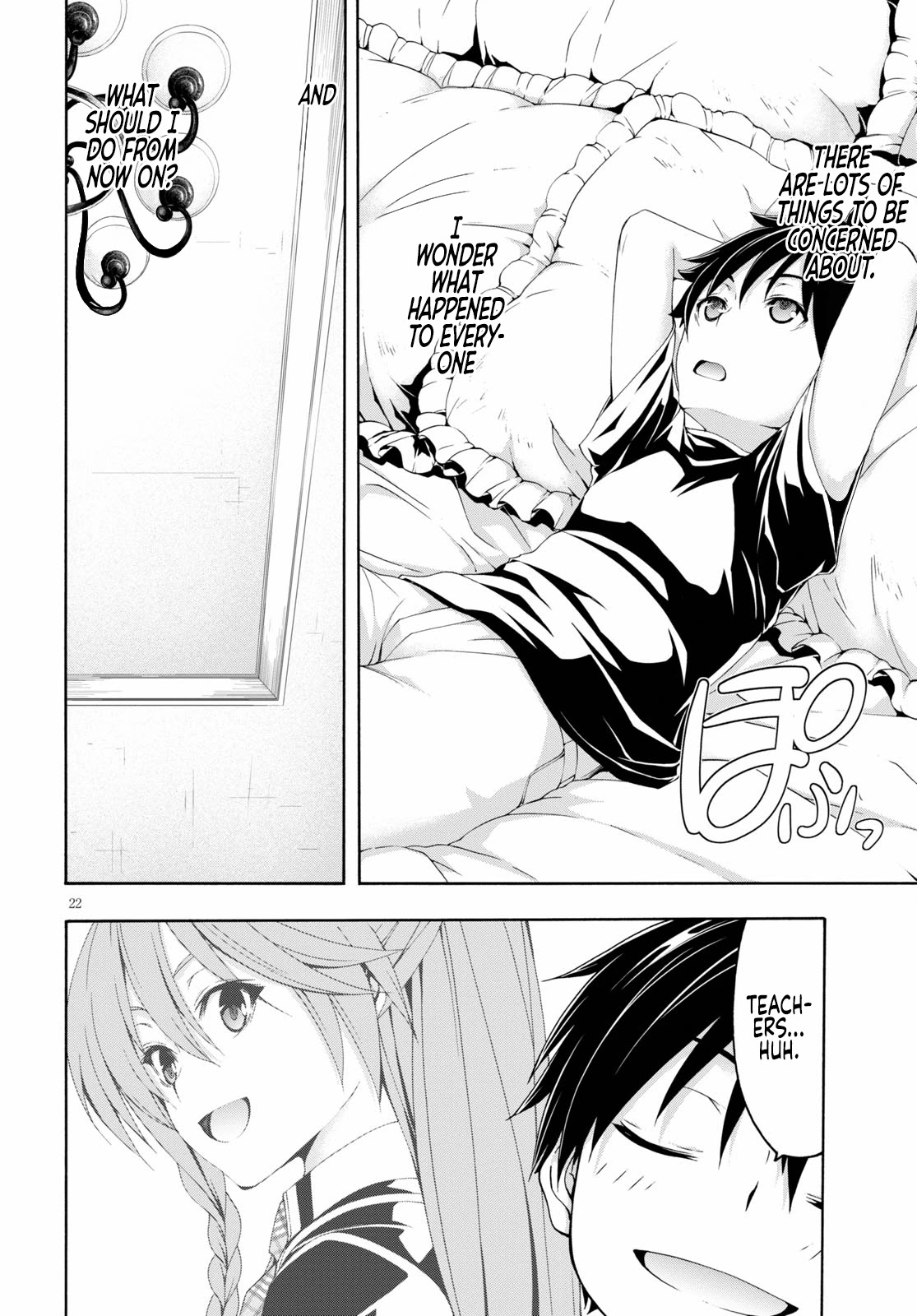 Trinity Seven: 7-Nin no Mahoutsukai chapter 126 page 23