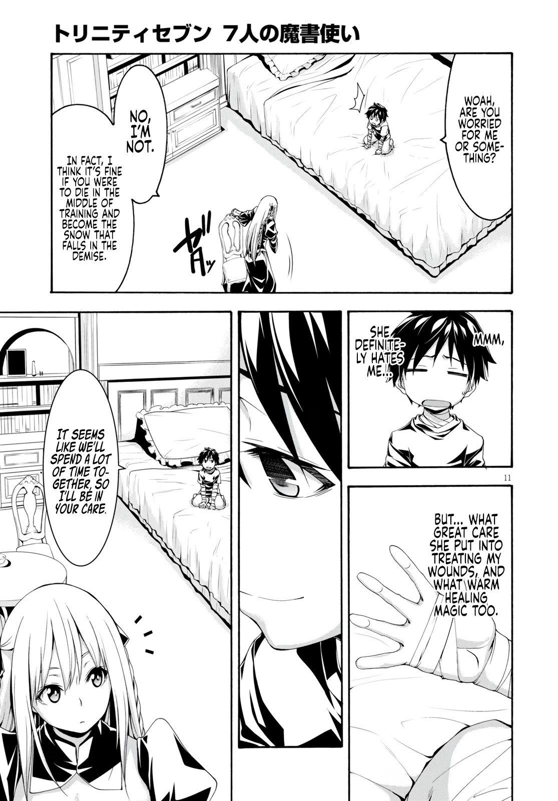 Trinity Seven: 7-Nin no Mahoutsukai chapter 127 page 13