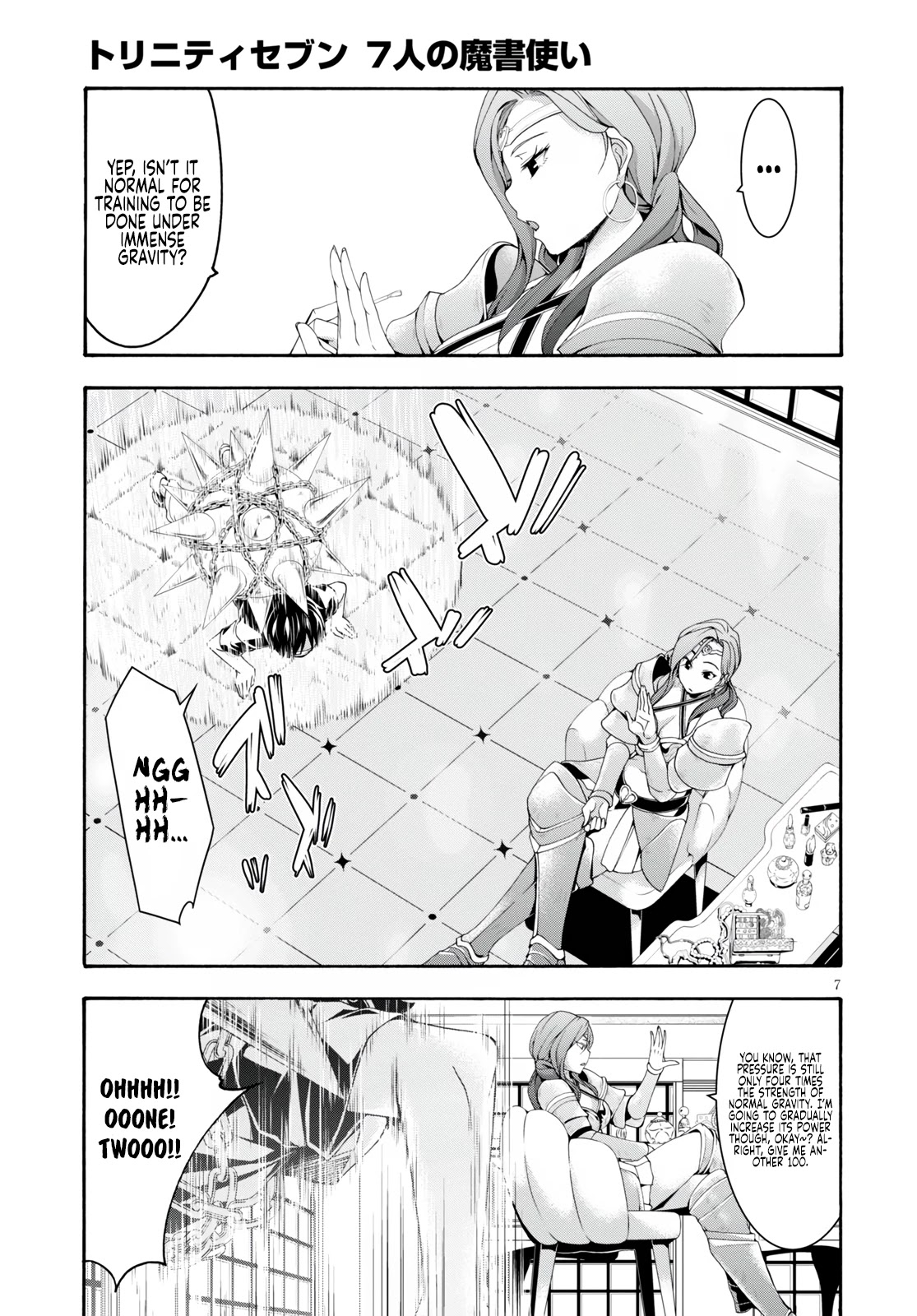 Trinity Seven: 7-Nin no Mahoutsukai chapter 127 page 9