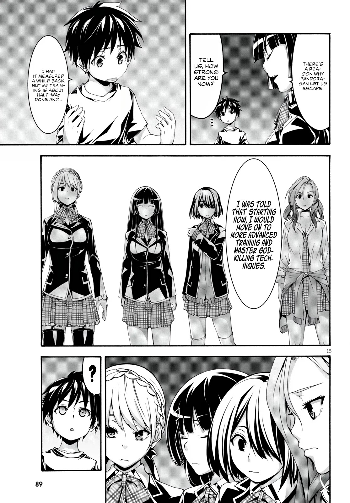 Trinity Seven: 7-Nin no Mahoutsukai chapter 128 page 17