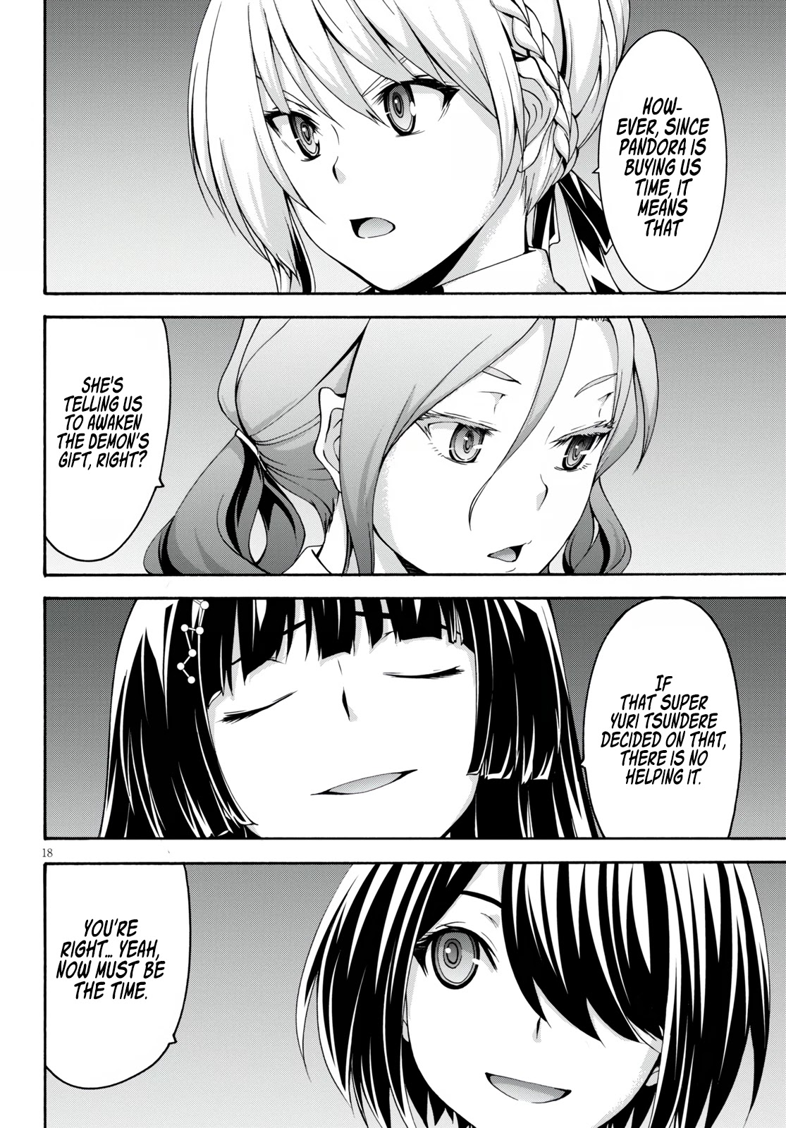 Trinity Seven: 7-Nin no Mahoutsukai chapter 128 page 20