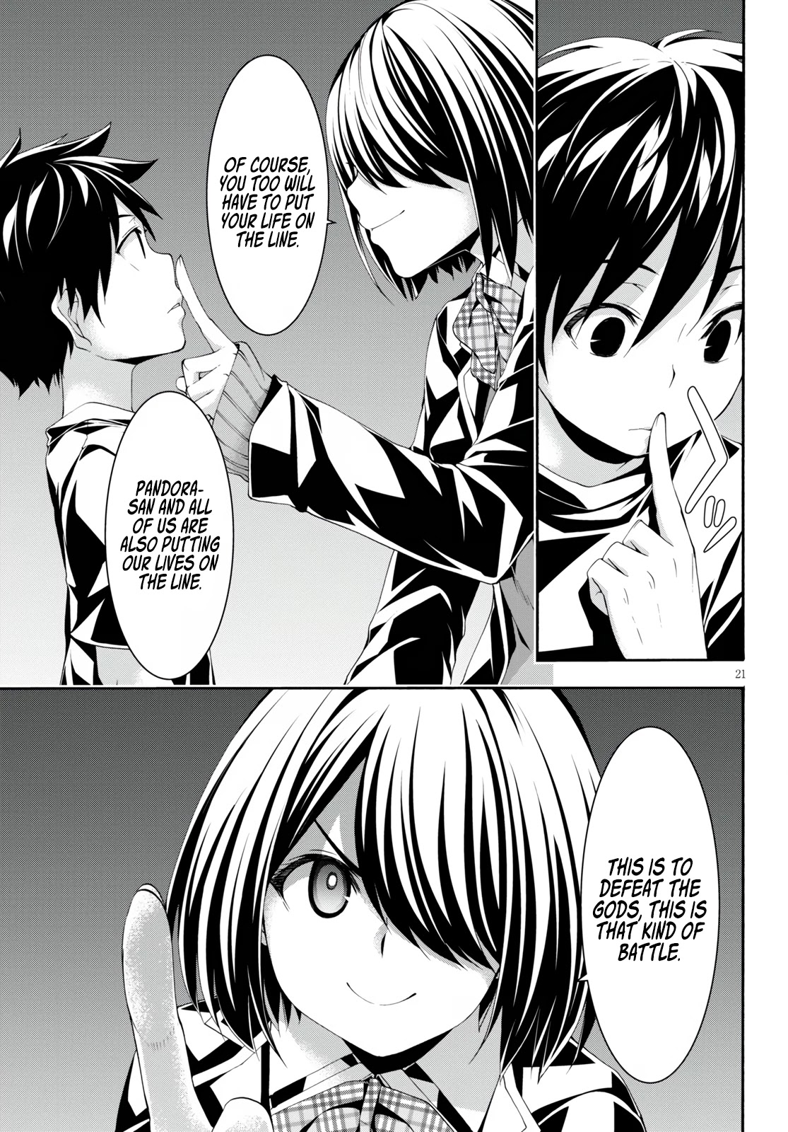 Trinity Seven: 7-Nin no Mahoutsukai chapter 128 page 23
