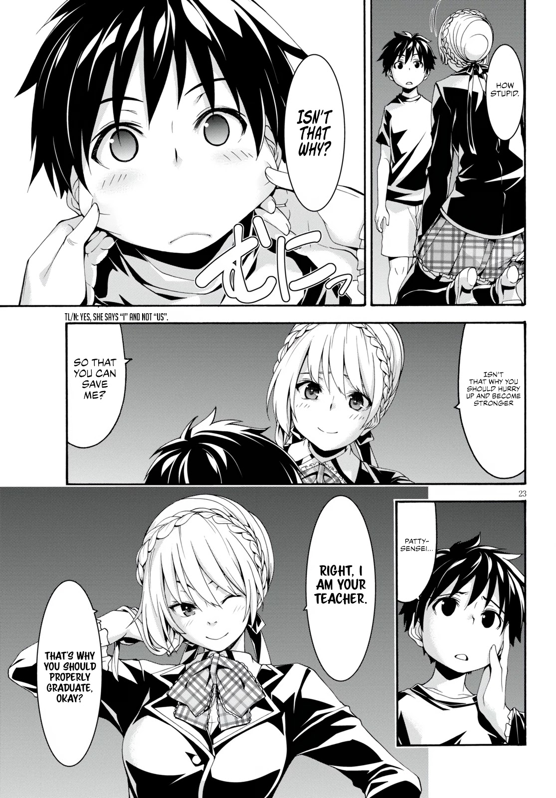 Trinity Seven: 7-Nin no Mahoutsukai chapter 128 page 25