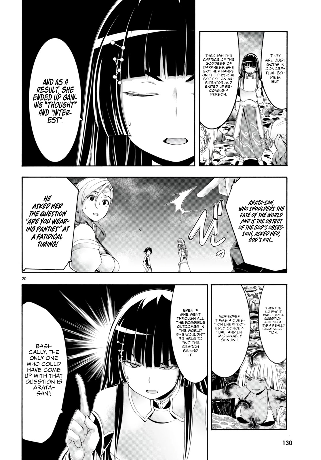Trinity Seven: 7-Nin no Mahoutsukai chapter 130 page 21