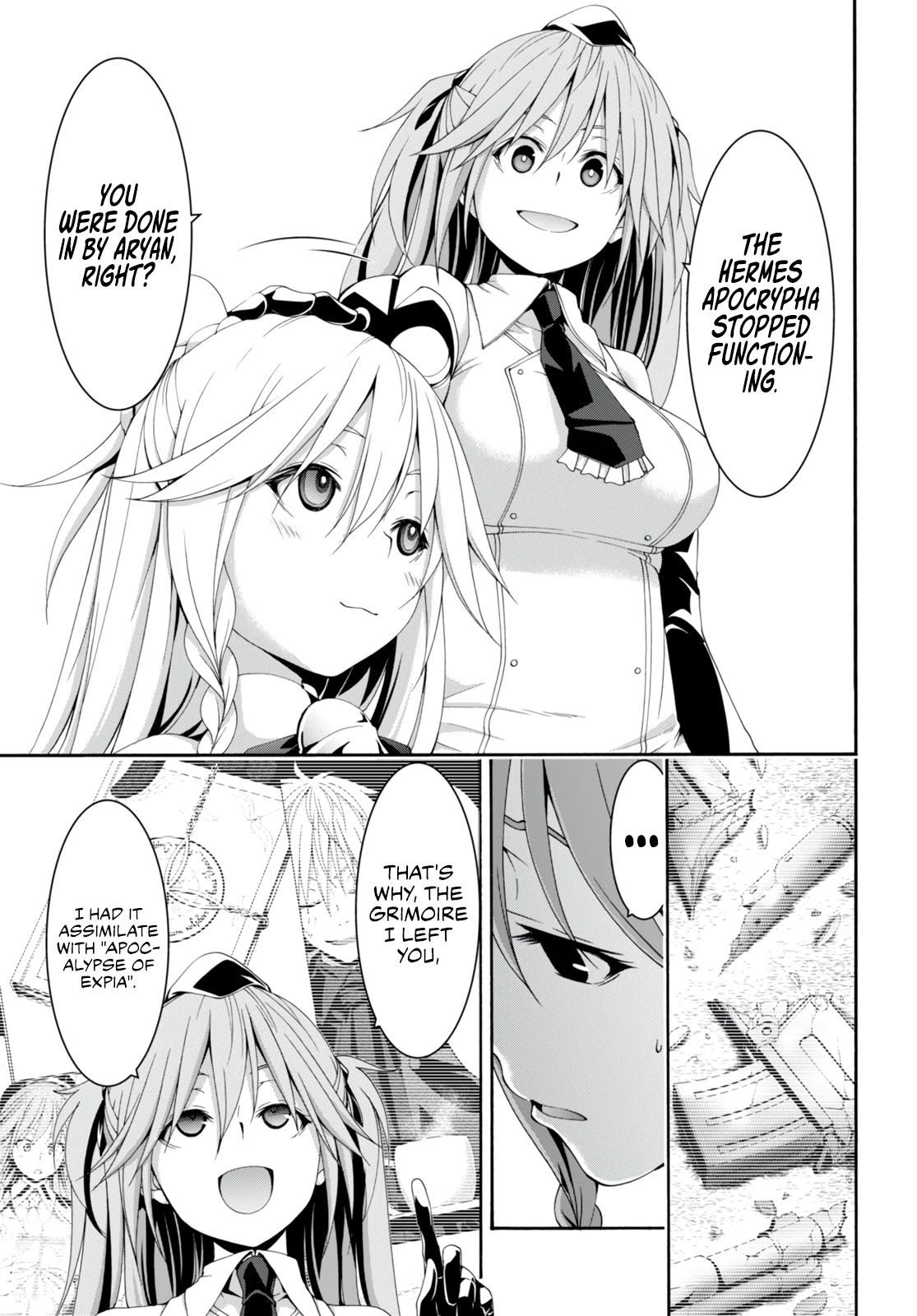 Trinity Seven: 7-Nin no Mahoutsukai chapter 132 page 12