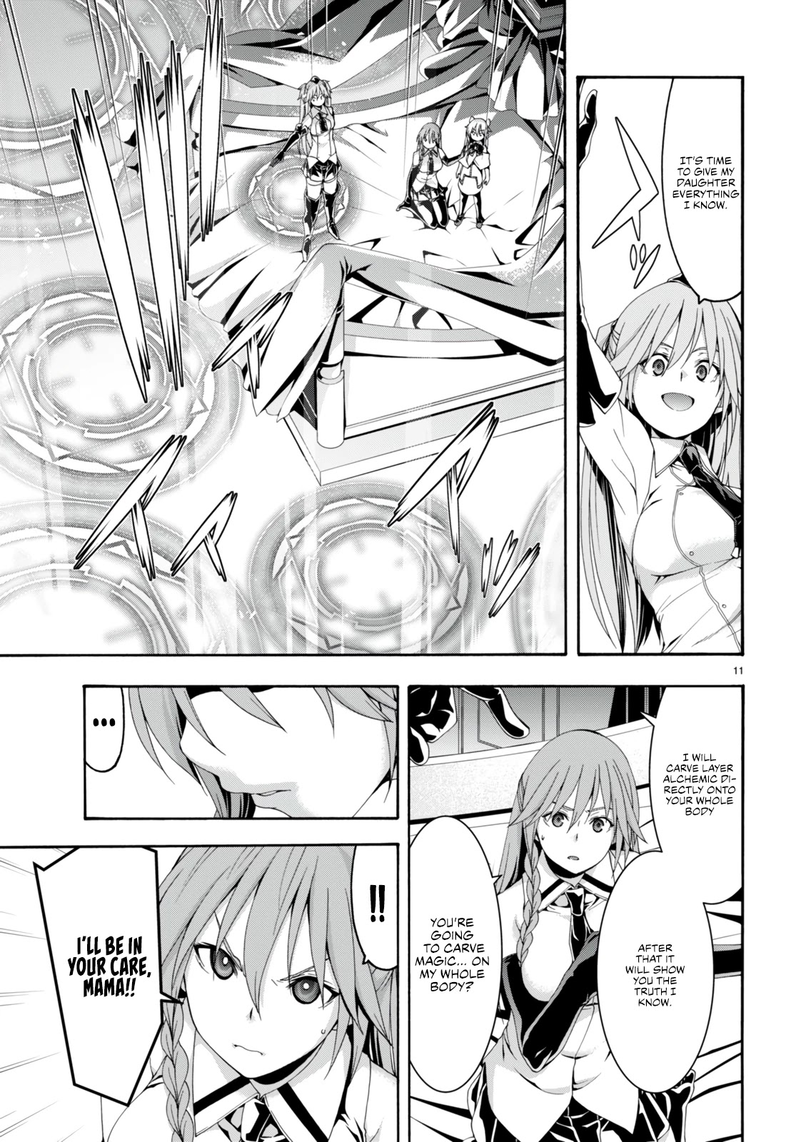 Trinity Seven: 7-Nin no Mahoutsukai chapter 132 page 14