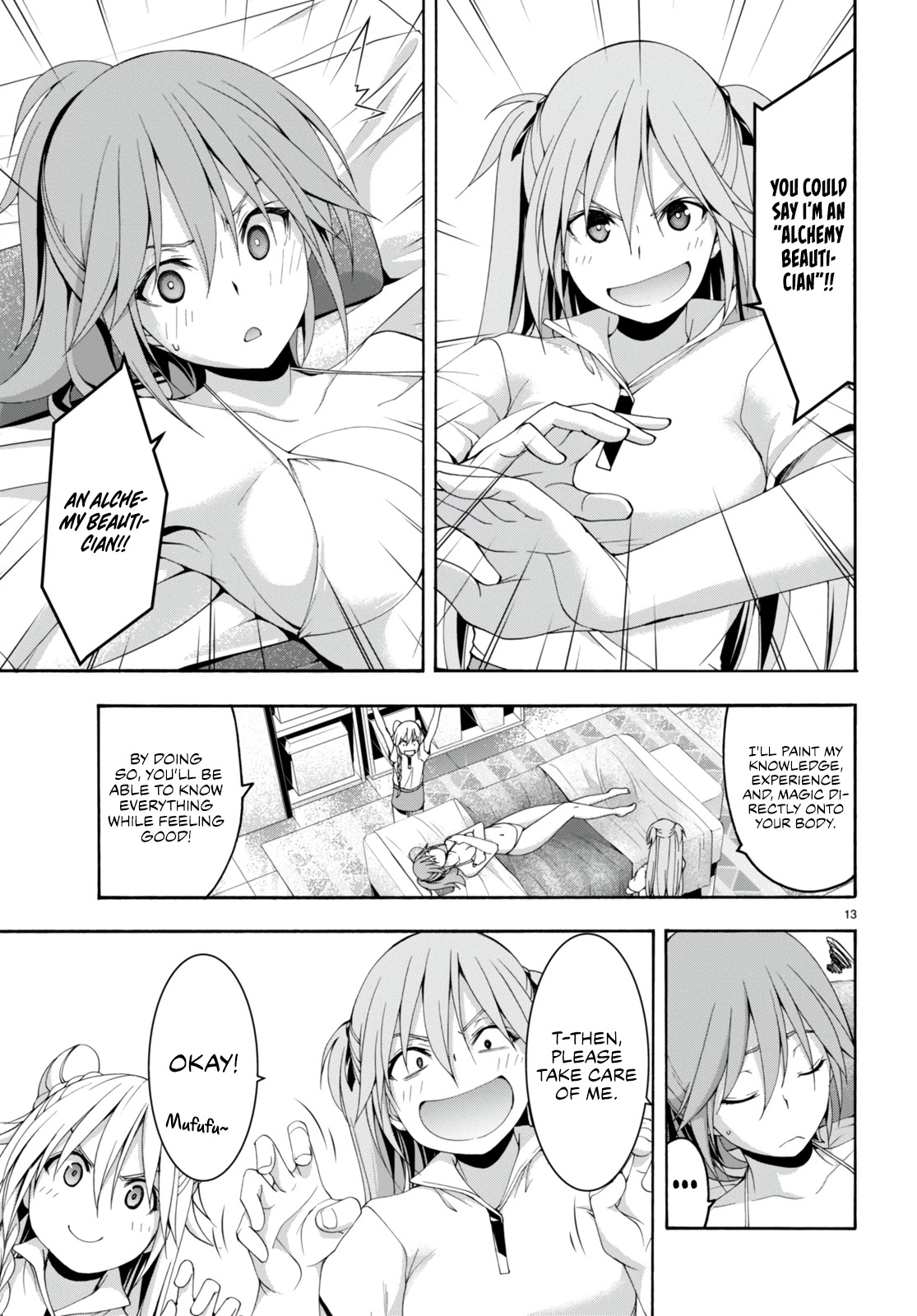 Trinity Seven: 7-Nin no Mahoutsukai chapter 132 page 16