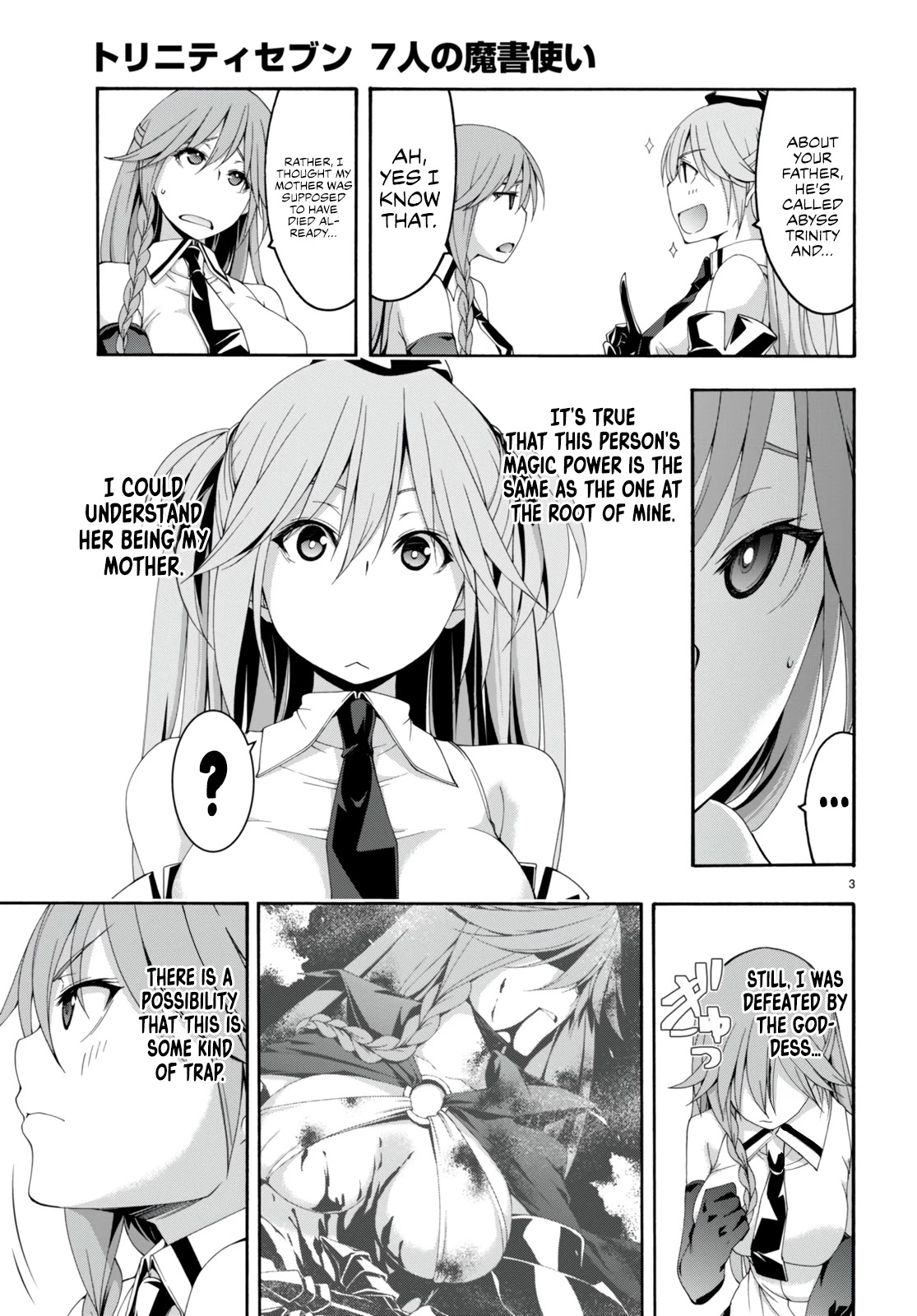 Trinity Seven: 7-Nin no Mahoutsukai chapter 132 page 6