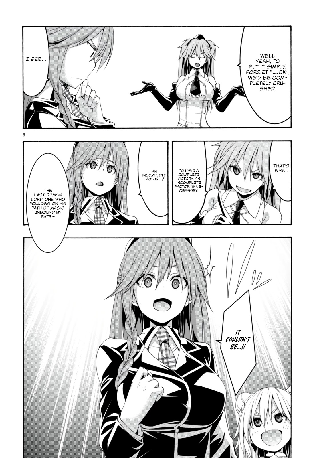 Trinity Seven: 7-Nin no Mahoutsukai chapter 133 page 10