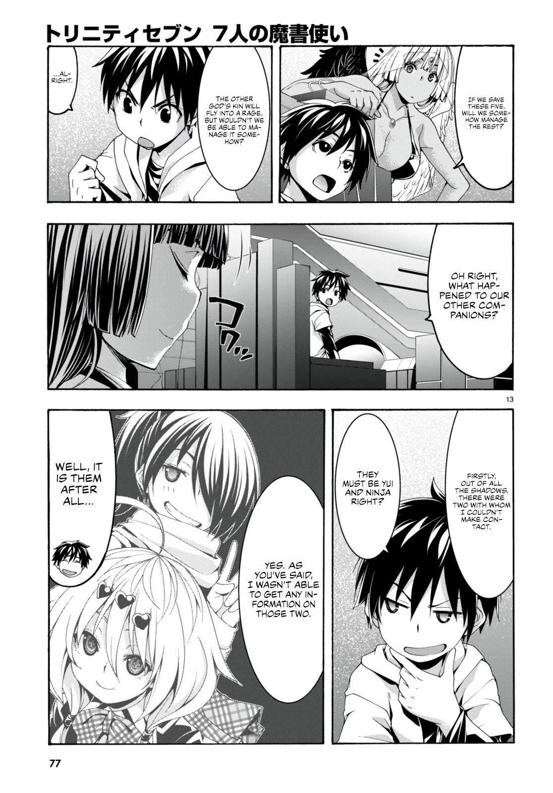 Trinity Seven: 7-Nin no Mahoutsukai chapter 133 page 15