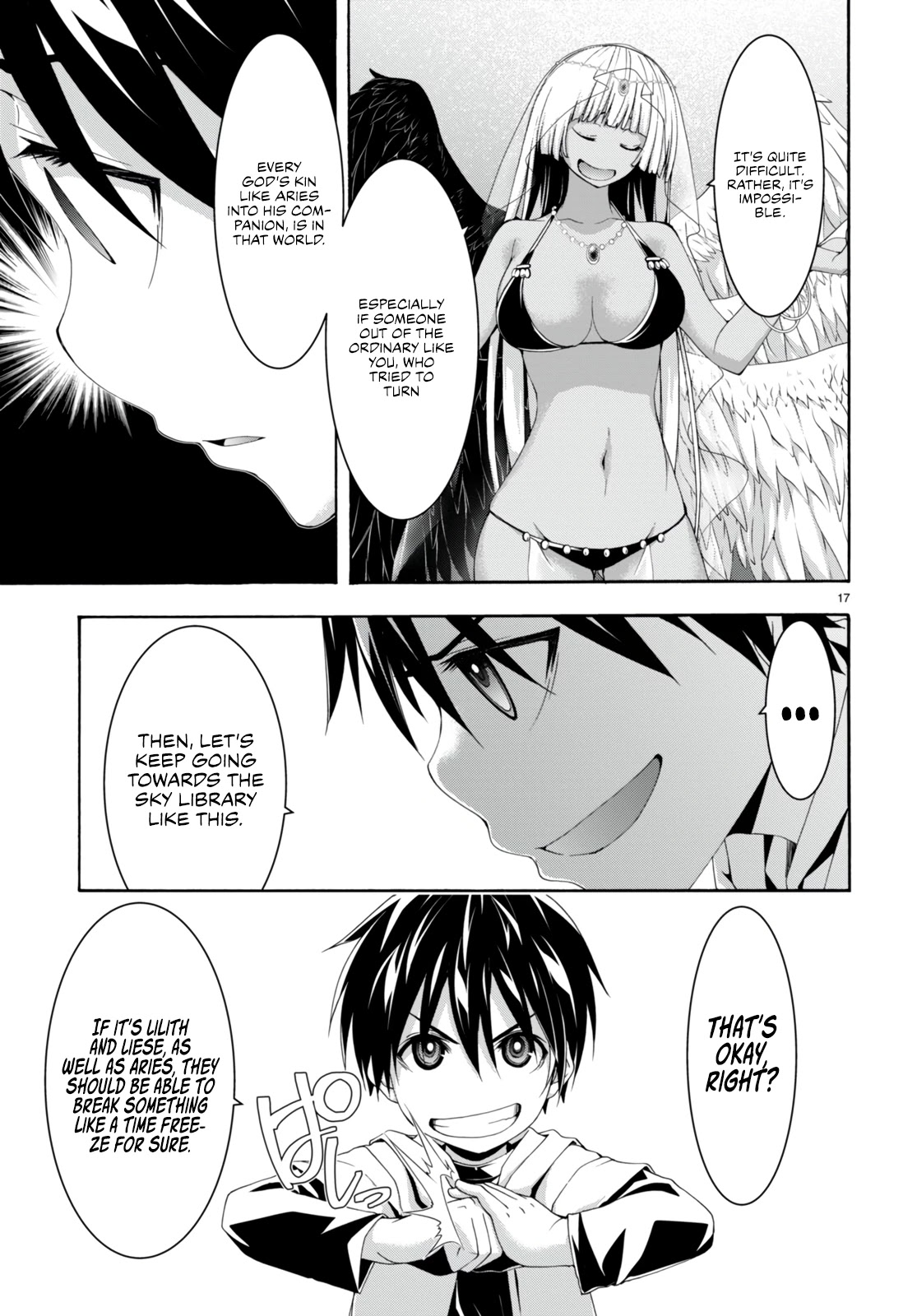 Trinity Seven: 7-Nin no Mahoutsukai chapter 133 page 19