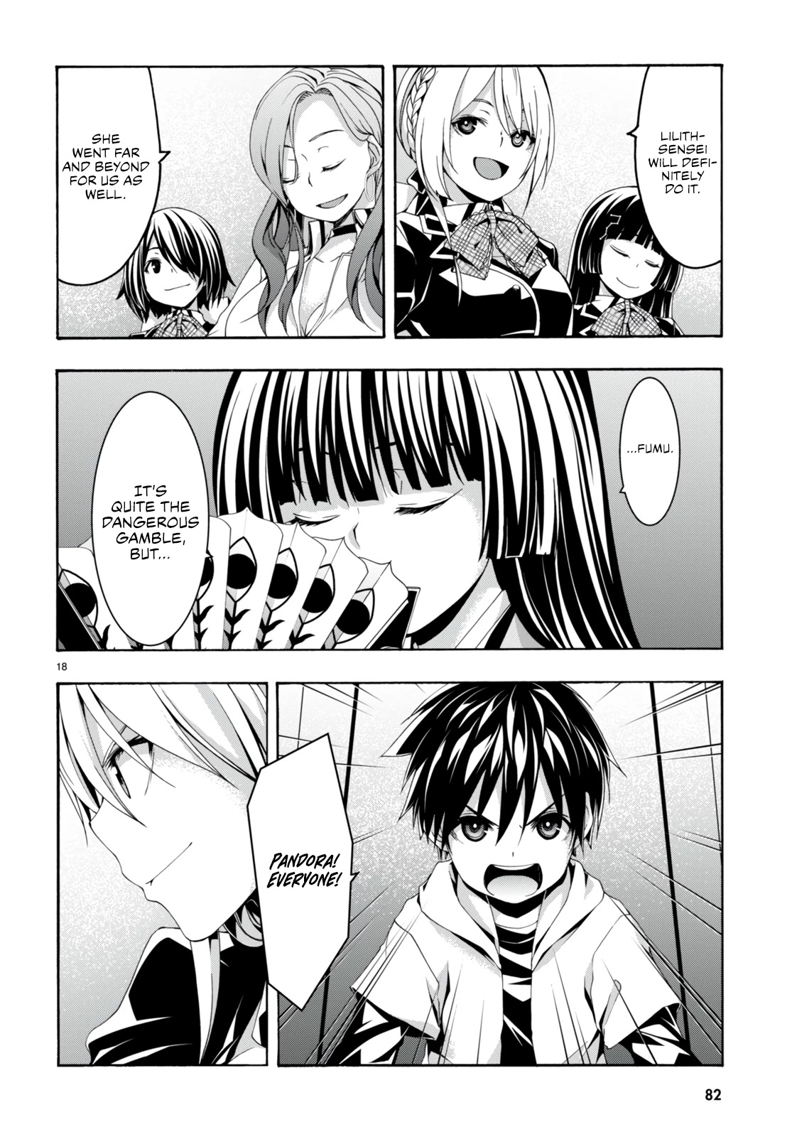 Trinity Seven: 7-Nin no Mahoutsukai chapter 133 page 20