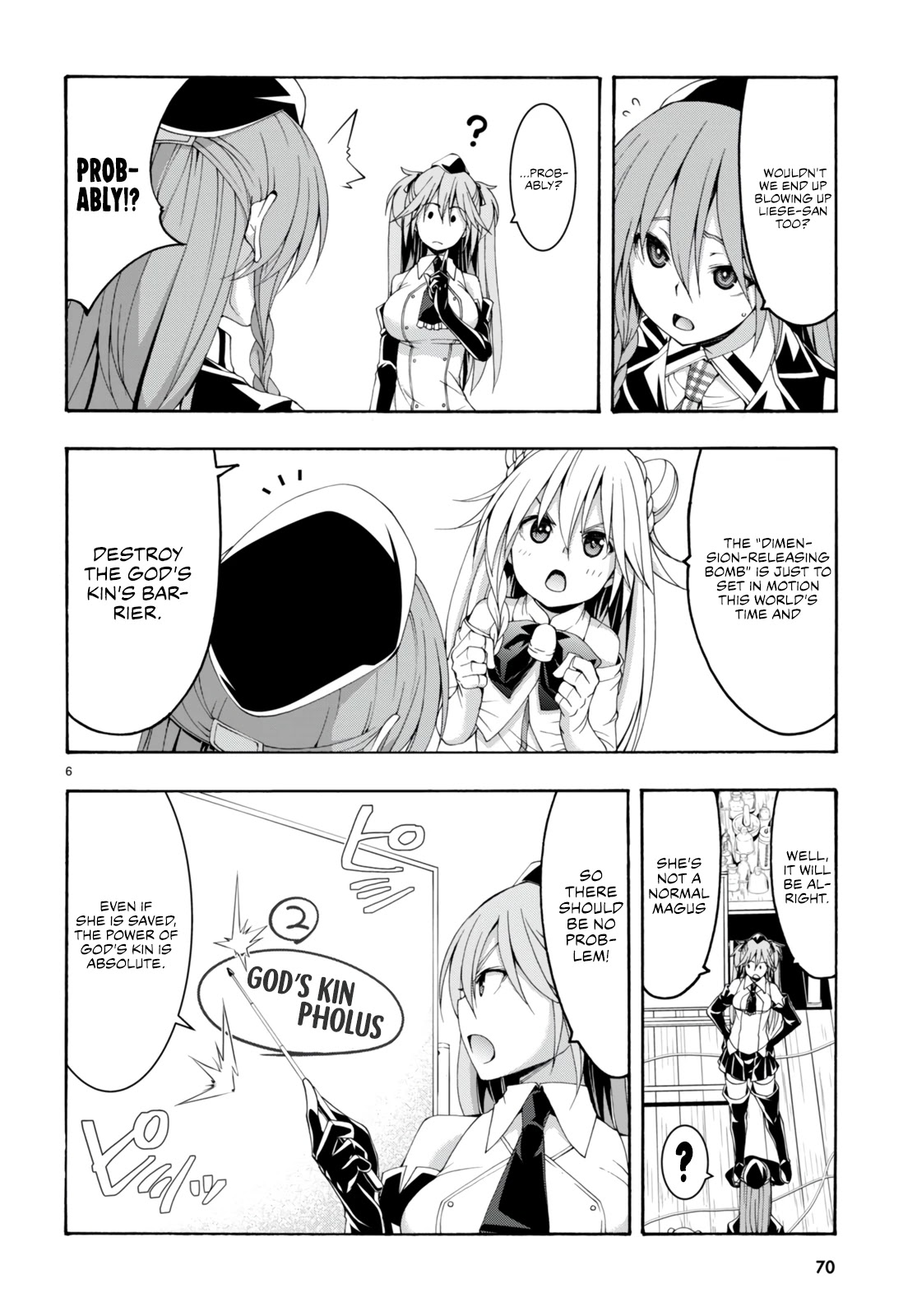 Trinity Seven: 7-Nin no Mahoutsukai chapter 133 page 8