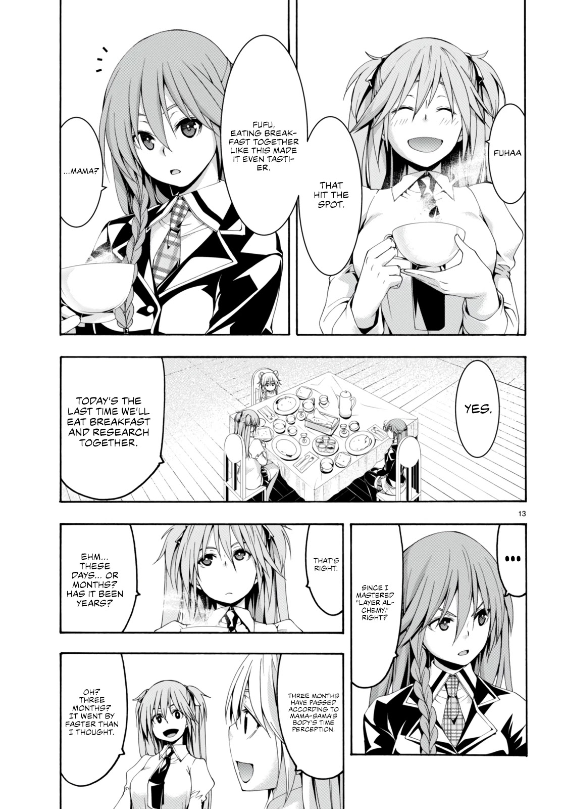 Trinity Seven: 7-Nin no Mahoutsukai chapter 134 page 14