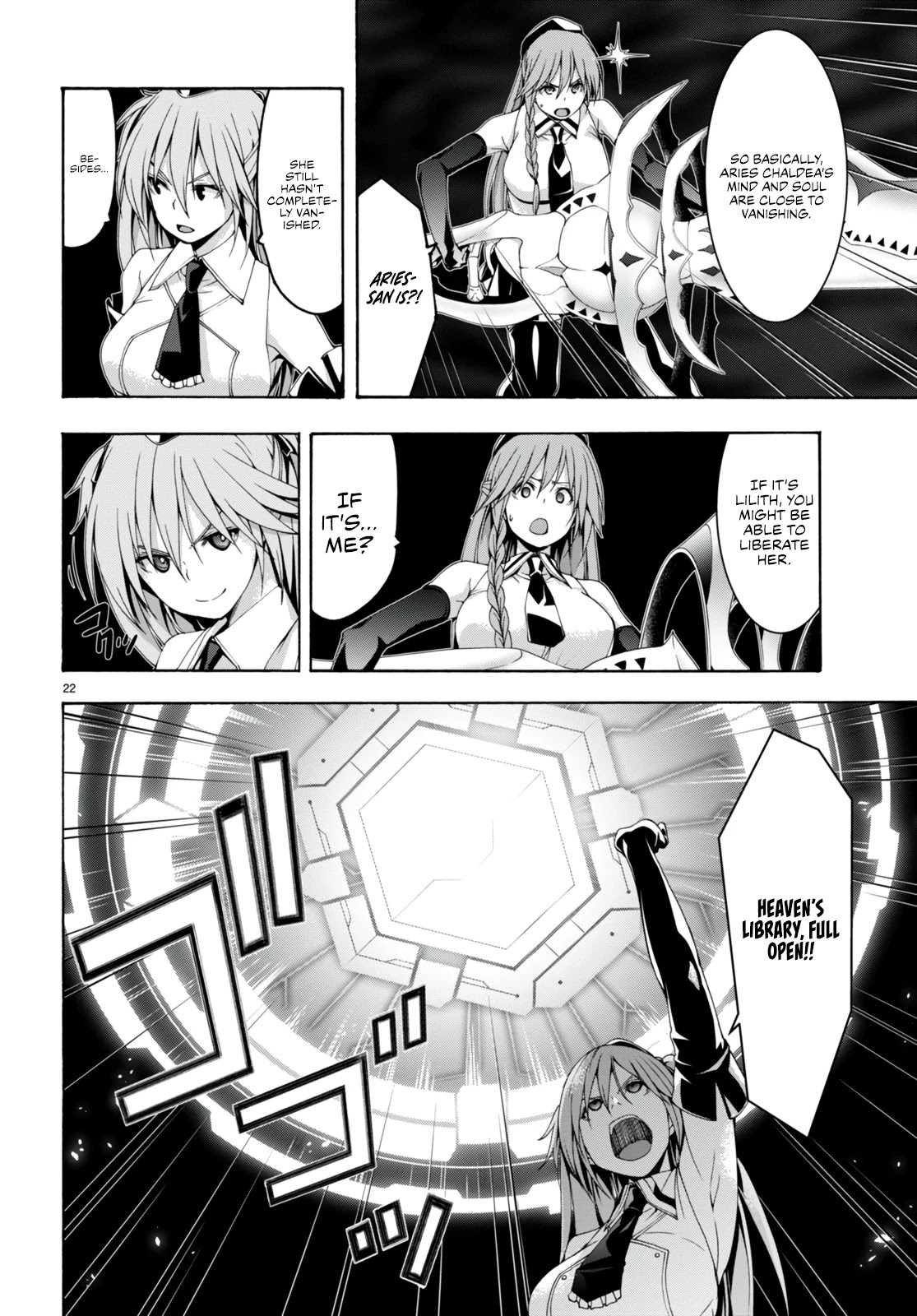 Trinity Seven: 7-Nin no Mahoutsukai chapter 134 page 22