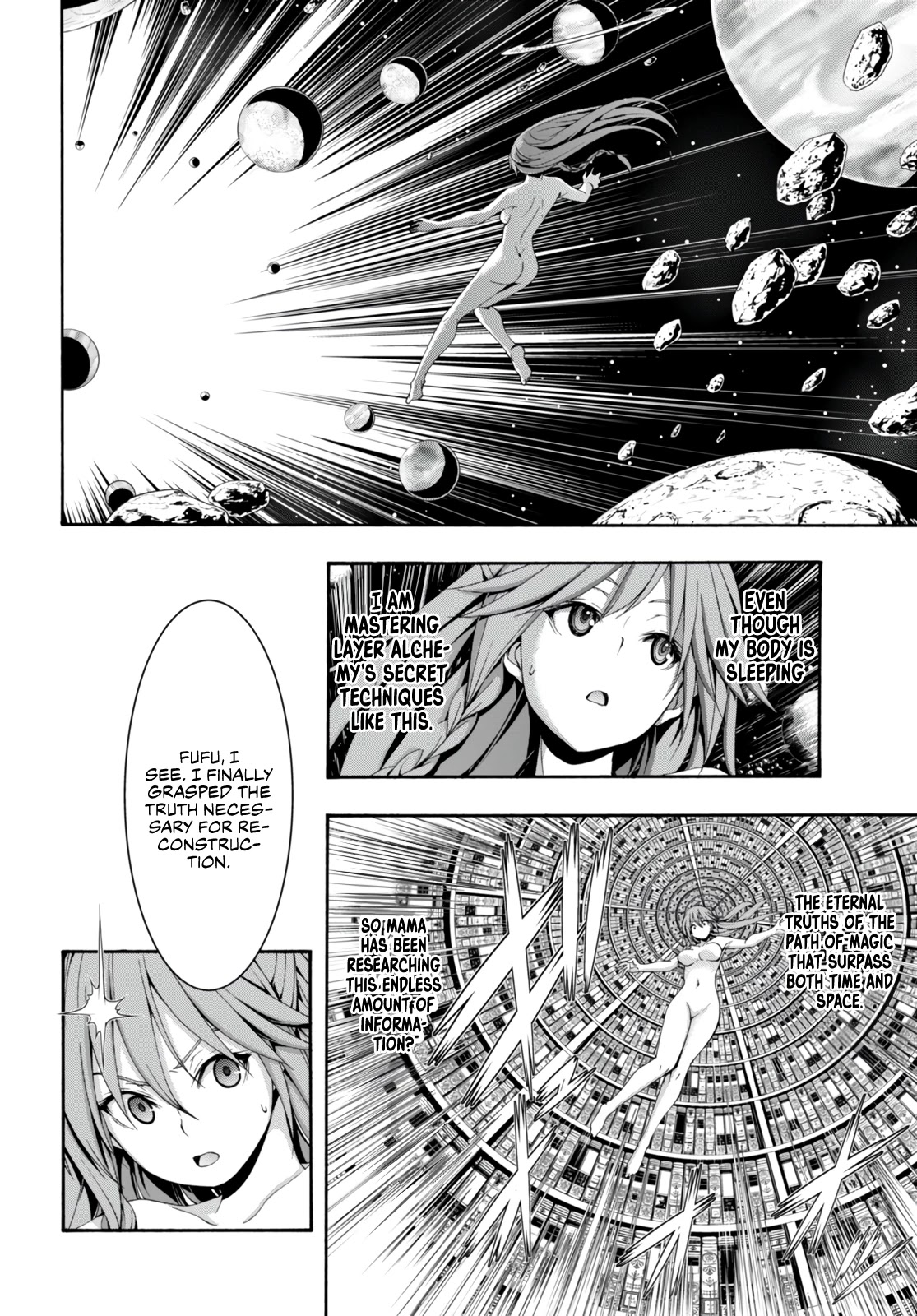Trinity Seven: 7-Nin no Mahoutsukai chapter 134 page 9