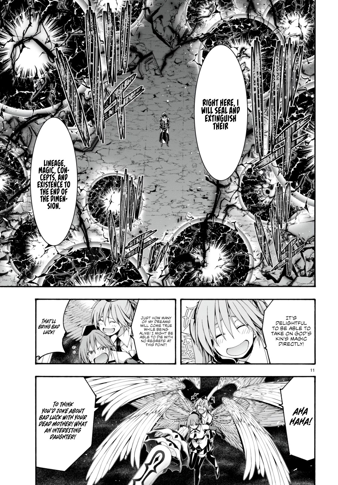 Trinity Seven: 7-Nin no Mahoutsukai chapter 135 page 12