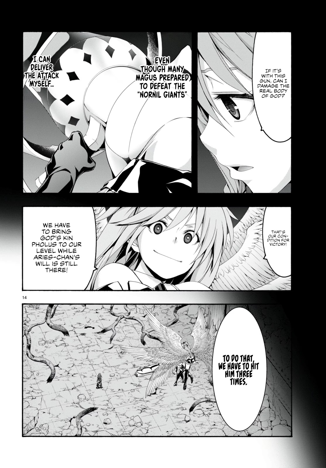 Trinity Seven: 7-Nin no Mahoutsukai chapter 135 page 15