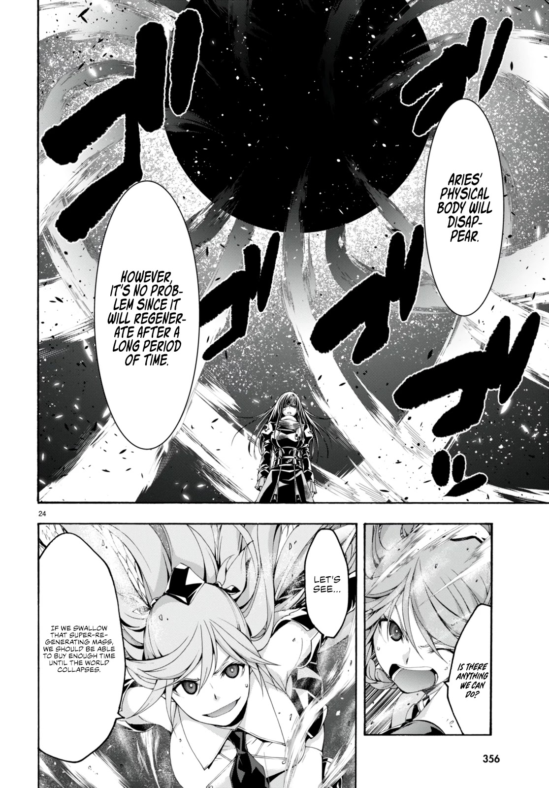 Trinity Seven: 7-Nin no Mahoutsukai chapter 135 page 24