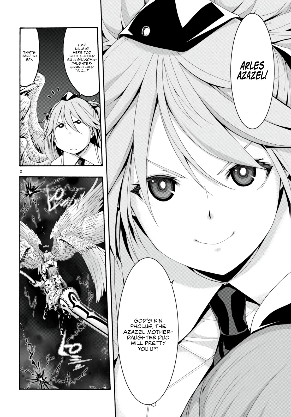 Trinity Seven: 7-Nin no Mahoutsukai chapter 135 page 3