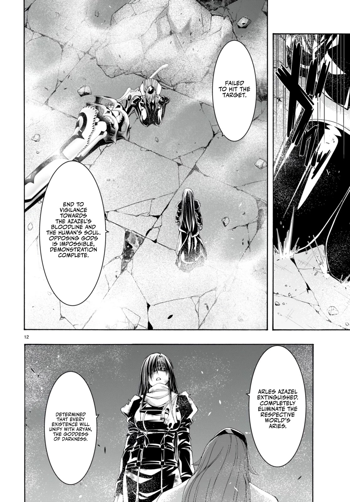 Trinity Seven: 7-Nin no Mahoutsukai chapter 136 page 12