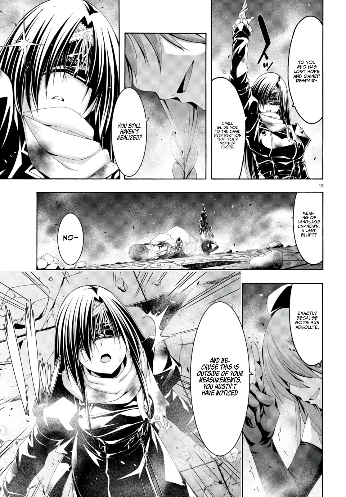 Trinity Seven: 7-Nin no Mahoutsukai chapter 136 page 13