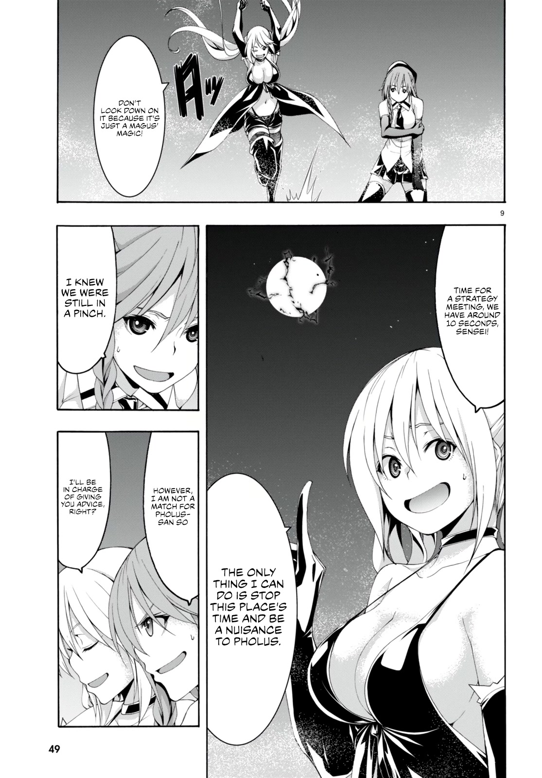 Trinity Seven: 7-Nin no Mahoutsukai chapter 137 page 11