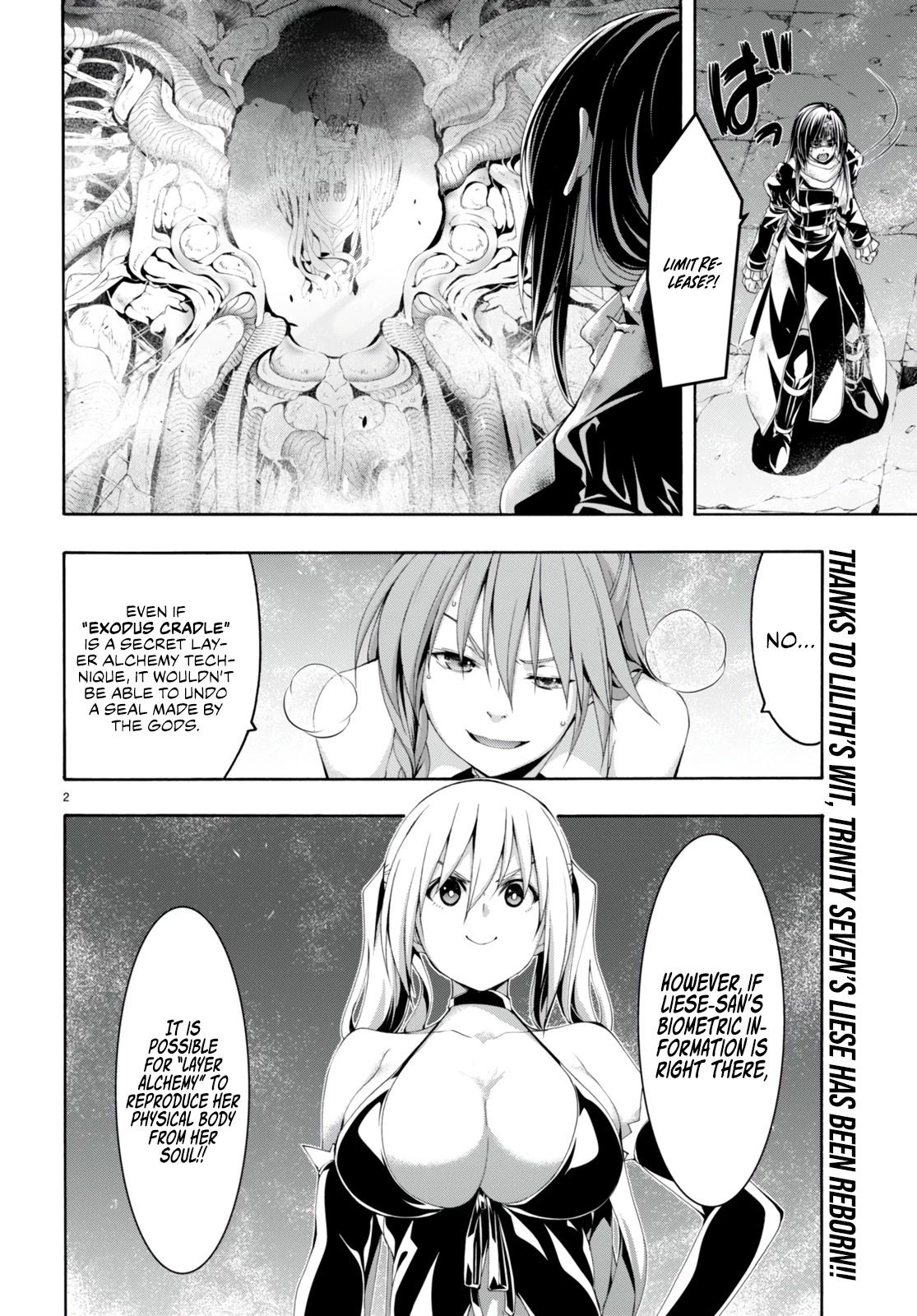 Trinity Seven: 7-Nin no Mahoutsukai chapter 137 page 4
