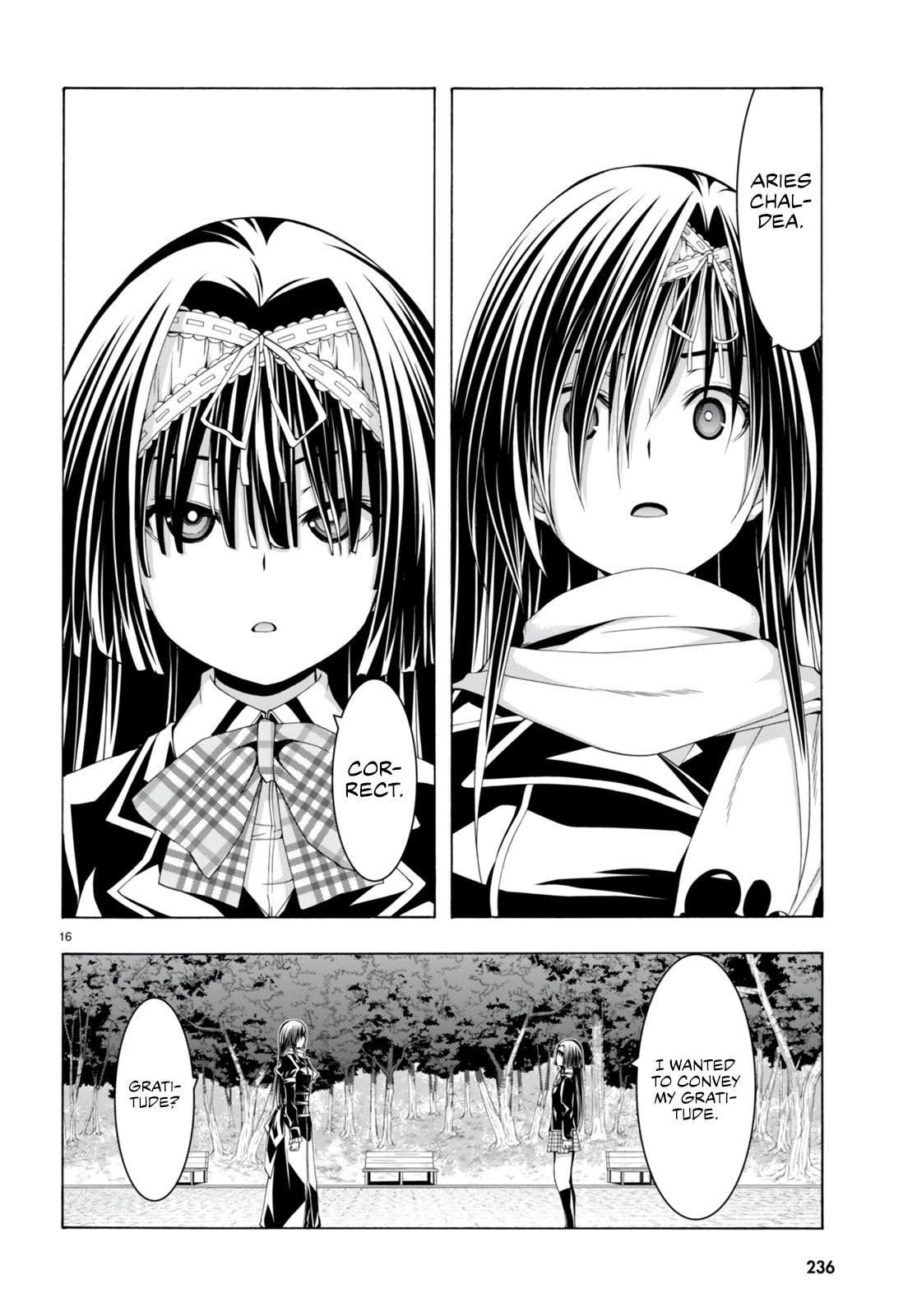 Trinity Seven: 7-Nin no Mahoutsukai chapter 138 page 15