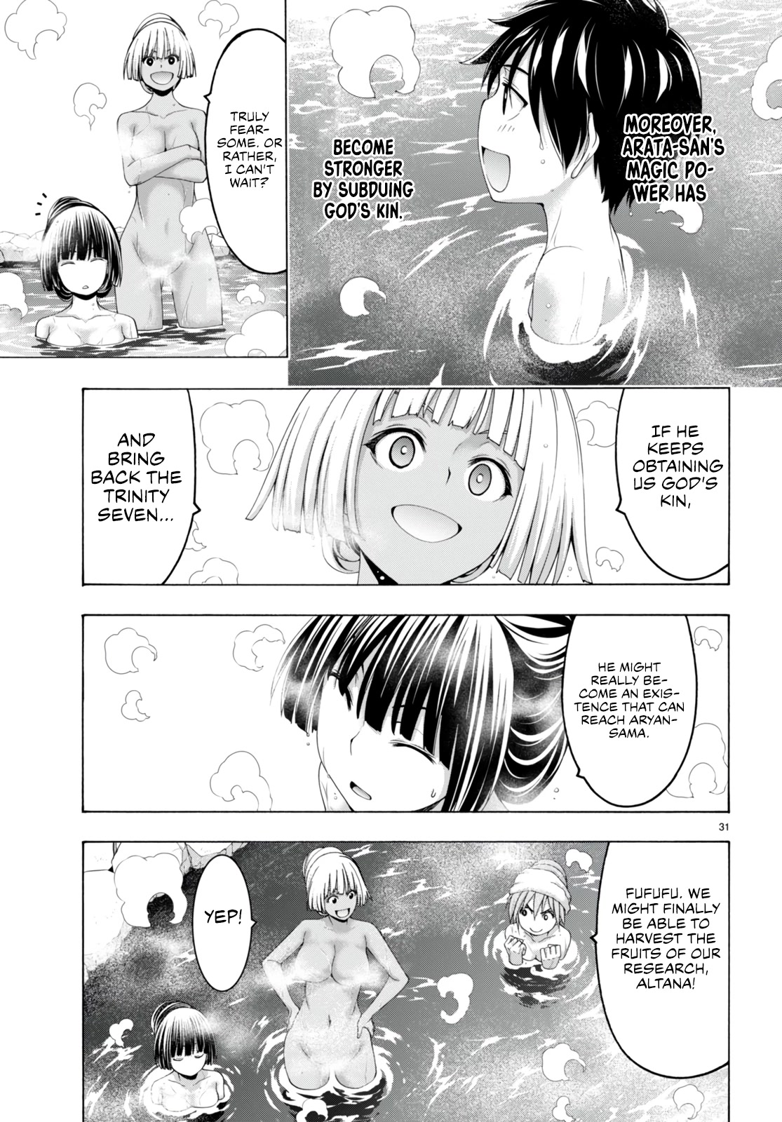 Trinity Seven: 7-Nin no Mahoutsukai chapter 139 page 31