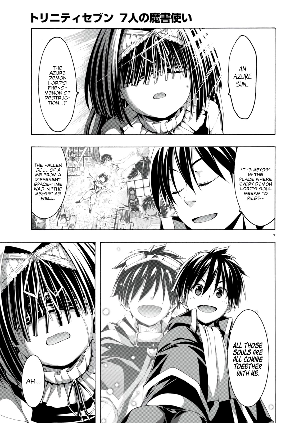 Trinity Seven: 7-Nin no Mahoutsukai chapter 139 page 8