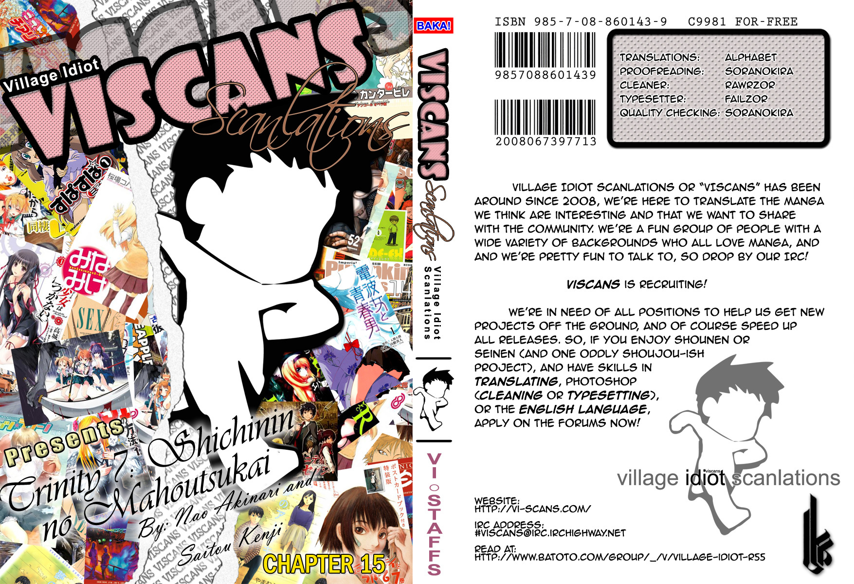 Trinity Seven: 7-Nin no Mahoutsukai chapter 14 page 1