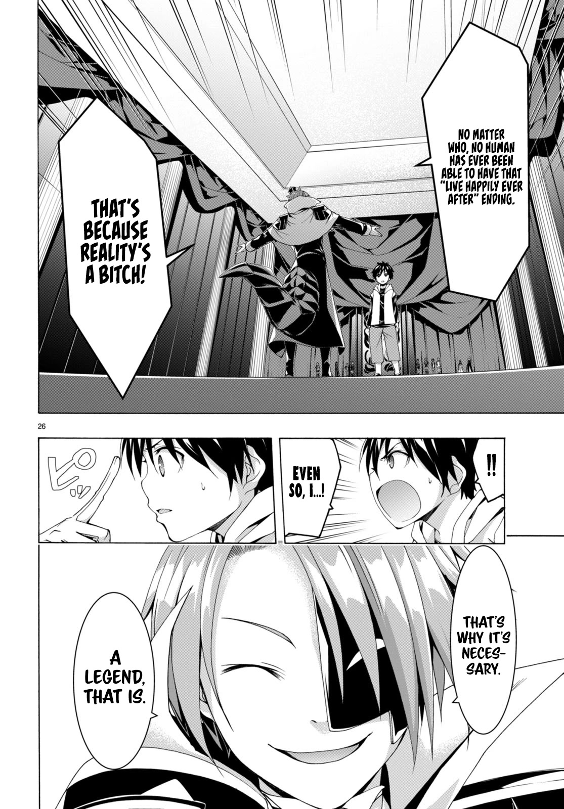 Trinity Seven: 7-Nin no Mahoutsukai chapter 140 page 25