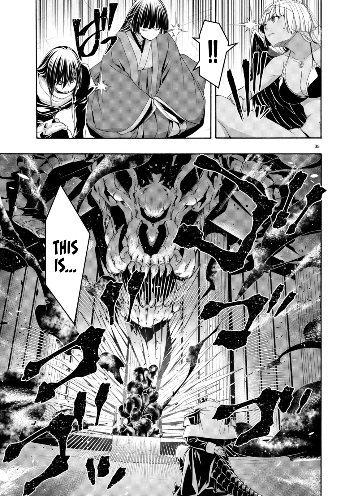 Trinity Seven: 7-Nin no Mahoutsukai chapter 140 page 33