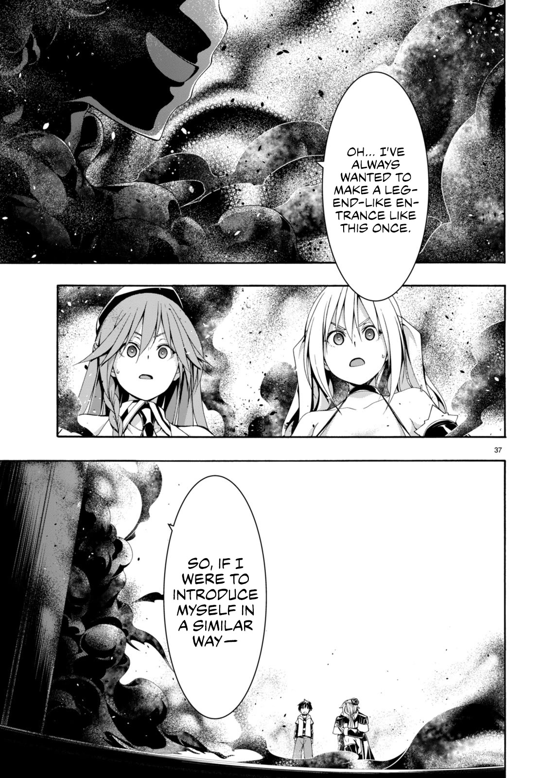 Trinity Seven: 7-Nin no Mahoutsukai chapter 140 page 35