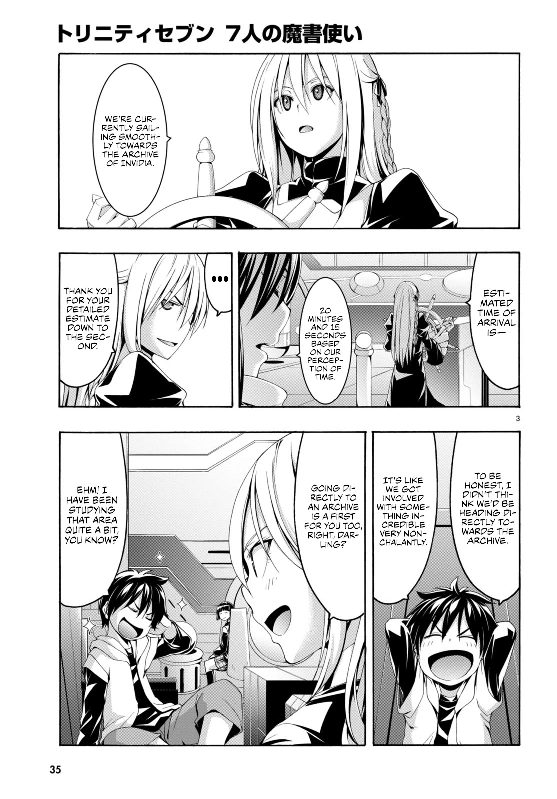 Trinity Seven: 7-Nin no Mahoutsukai chapter 140 page 4