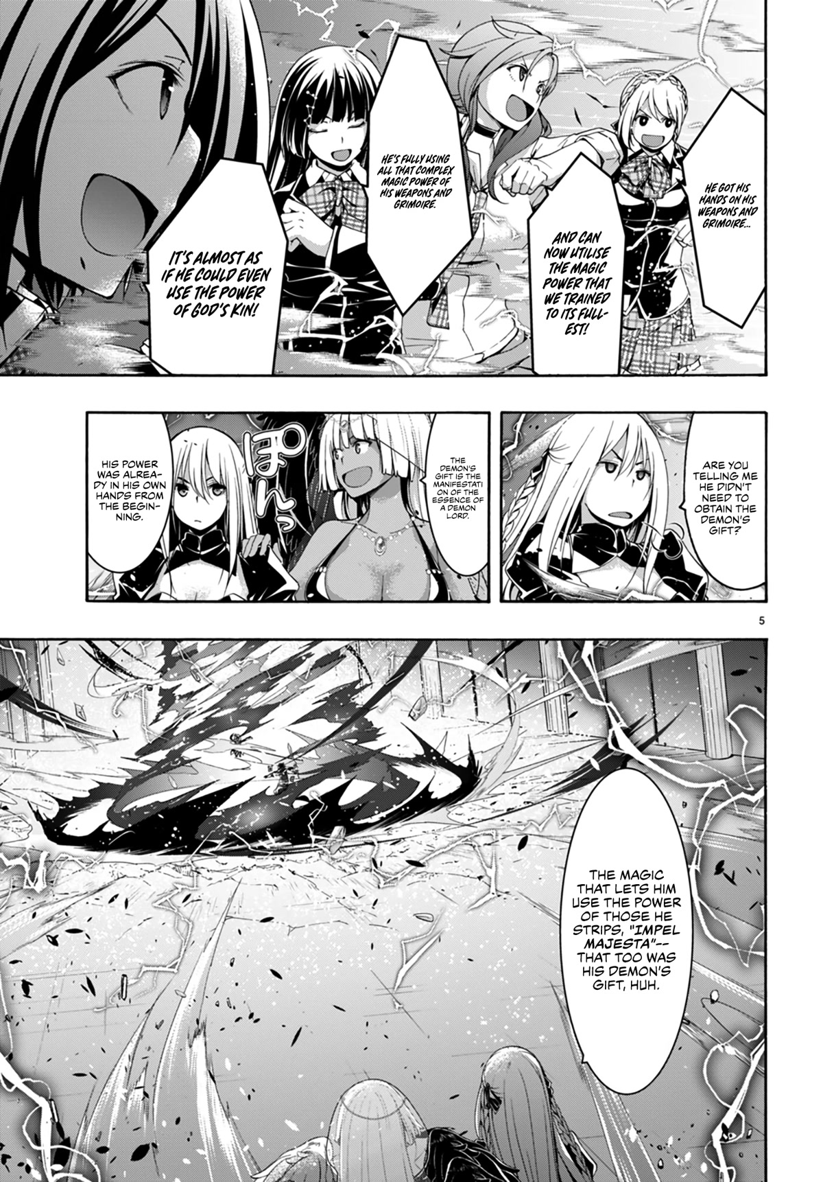 Trinity Seven: 7-Nin no Mahoutsukai chapter 143 page 6