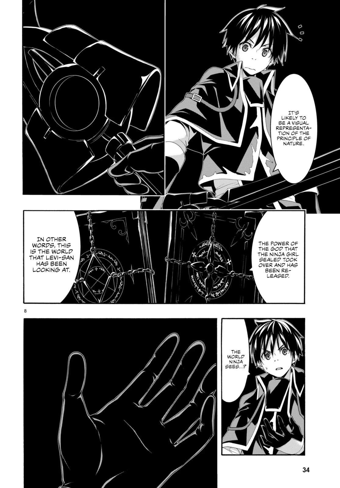 Trinity Seven: 7-Nin no Mahoutsukai chapter 144 page 9