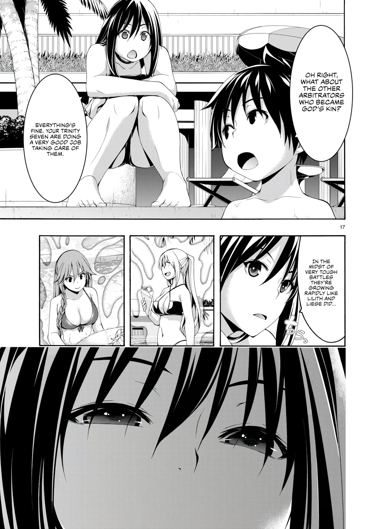 Trinity Seven: 7-Nin no Mahoutsukai chapter 145 page 18